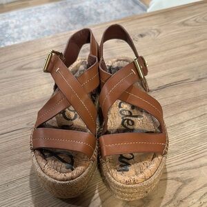 Elegant Brown Strappy Sandals